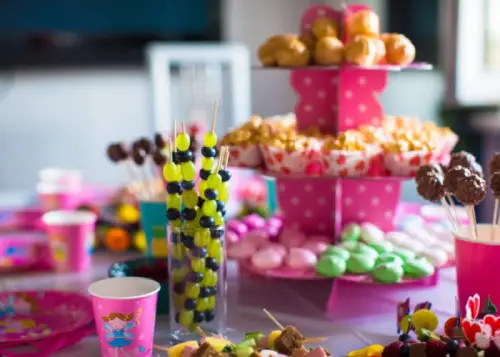 Alimentos y banquetes para eventos Barra de dulces snaks botana