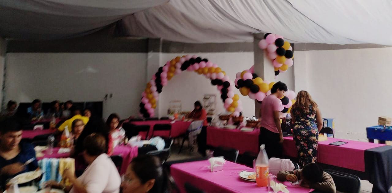 Salón para eventos y fiestas en Sanctórum Cuautlancingo
