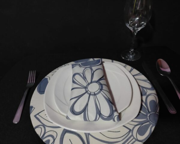 Plato base decorativo con servilleta - Imagen 2