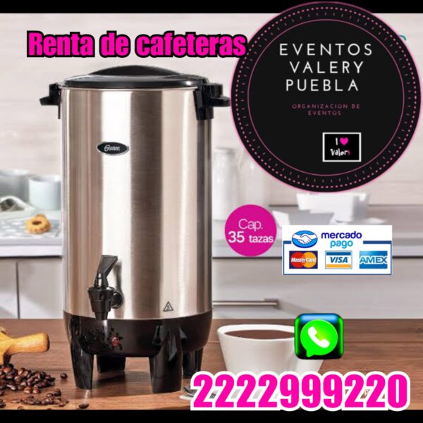 Cafetera para 100 tazas
