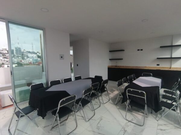 Cubremantel para mesa color gris