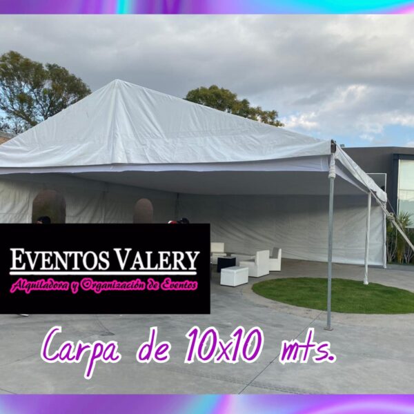 Carpa 10x10mts - Imagen 2