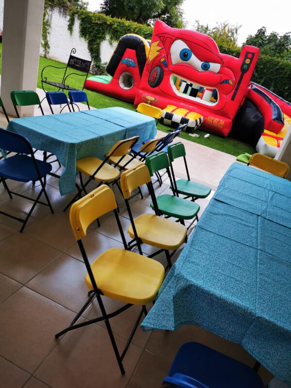 silla infantil plegable de uso