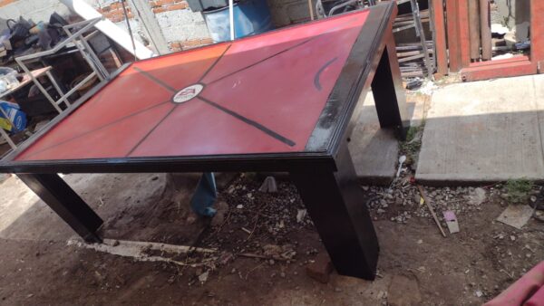 mesa de aire de madera